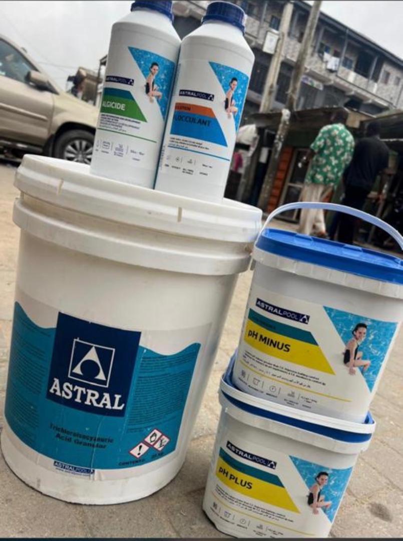 Pool Chemicals Supply — AquaCrystal Craft Ltd Nigeria