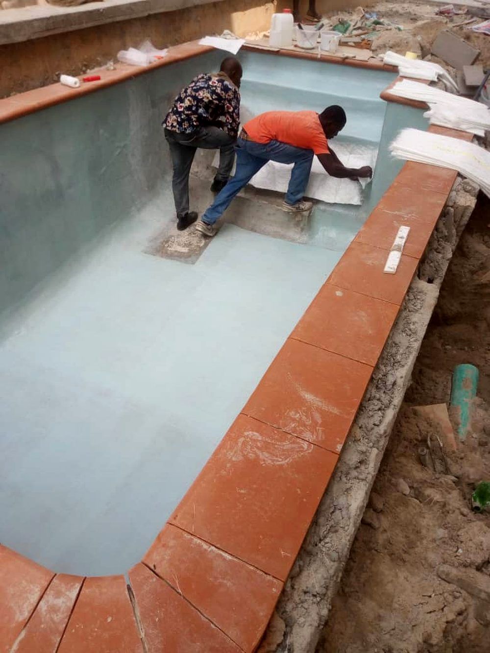 Turquoise Resurfacing by AquaCrystal Craft Ltd Nigeria