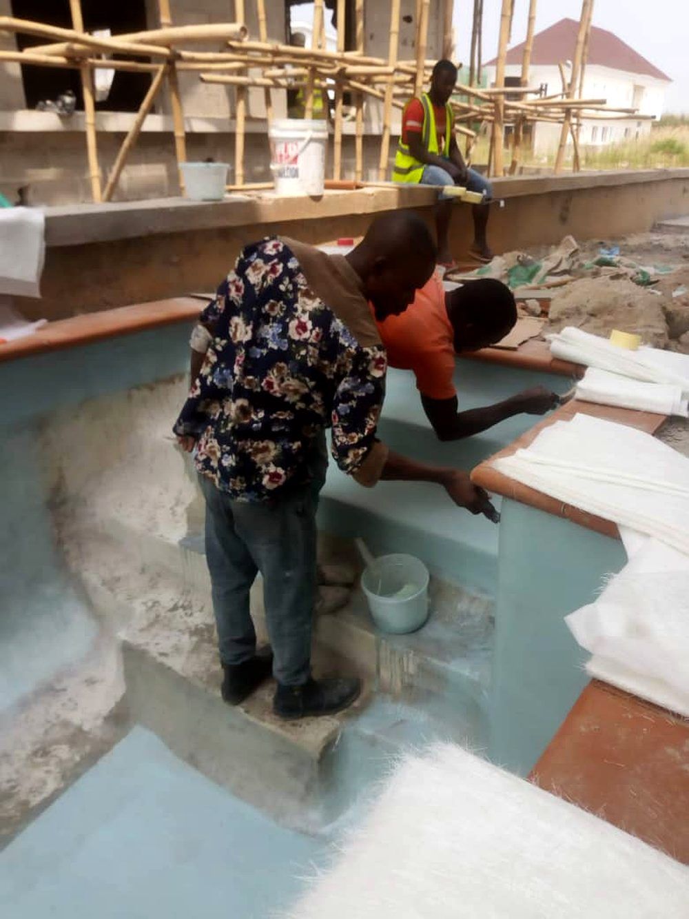 Fiberglass Build In Progress by AquaCrystal Craft Ltd Nigeria